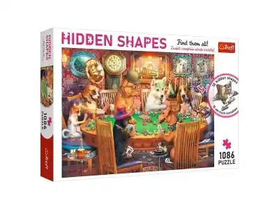 Fabrikspris | Trefl Hidden Shapes - Game Night (1086)