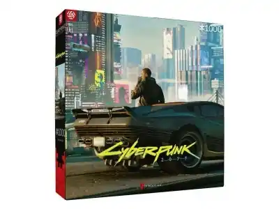 Good Loot Gaming Puzzle Series - Cyberpunk 2077, Mercenary on the Rise (1000) - Skynda dig