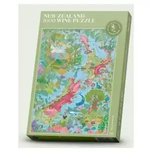 Water & Wines New Zealand - Wine Puzzle (1000) | Nyhet i sortimentet