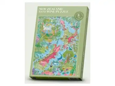 Water & Wines New Zealand - Wine Puzzle (1000) | Nyhet i sortimentet