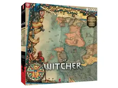 Endast idag | Good Loot Gaming Puzzle Series - The Witcher, The Northern Kingdoms Map (1000)