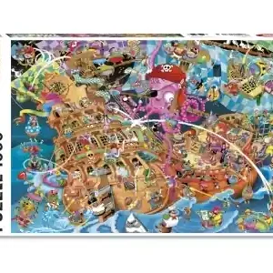 Piatnik RJ Crisp - The Pink Pirate (1000) - Kundernas favorit