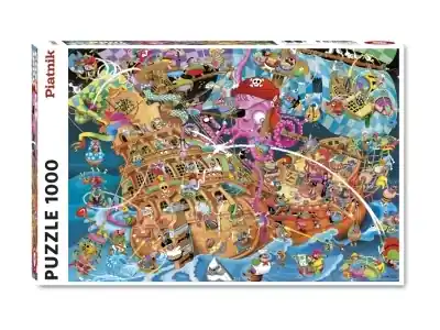 Piatnik RJ Crisp - The Pink Pirate (1000) - Kundernas favorit