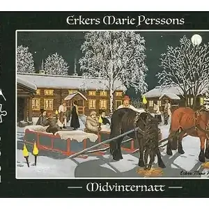 Hög kvalitet | Svenskapussel Erkers Marie Persson - Midvinternatt (1000)