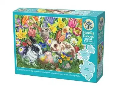 Cobble Hill Family Pieces - Easter Bunnies (350) - Försäljningssuccé