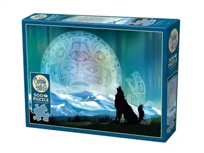 Cobble Hill Two Wolves (500) - Premiumkvalitet