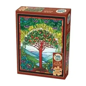 Toppkvalitet | Cobble Hill Easy Handling - Tree of Life Stained Glass (275)
