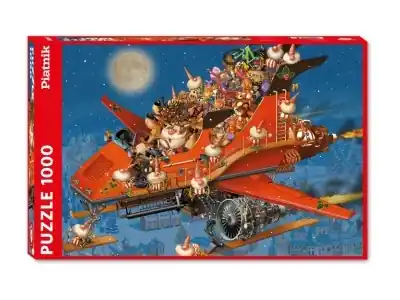 Piatnik Francois Ruyer - Christmas Jet (1000) - Premiumkvalitet