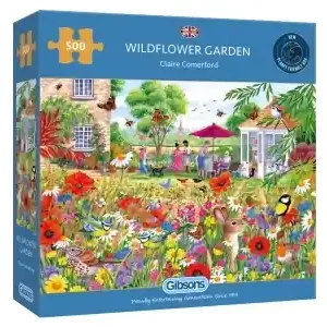 Gibsons Claire Comerford - Wildflower Garden (500) - Dagens erbjudande