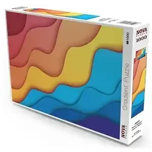 Bra pris just nu - Nova Puzzle Colorful Waves (1000)