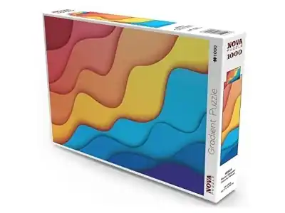Bra pris just nu - Nova Puzzle Colorful Waves (1000)
