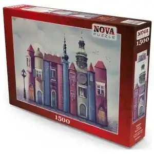 Ny lansering | Nova Puzzle Magic Book Houses (1500)