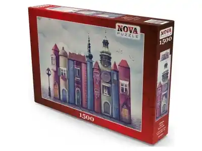 Ny lansering | Nova Puzzle Magic Book Houses (1500)