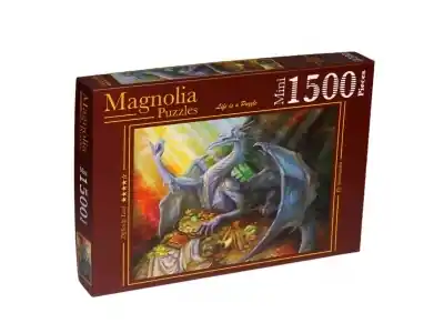Rabatt | Magnolia Blue Dragon and Treasure (1500)