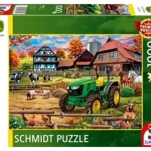 Väl omtyckt | Schmidt John Deere - 5050E, Farm With Tractor (1000)