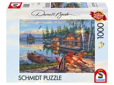 Schmidt Darrell Bush - The Banks of Loon Lake, New York (1000) | Extra bra pris