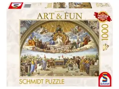 Skynda dig | Schmidt Art & Fun - Disputation of the Holy Sacrament 2024 (1000)