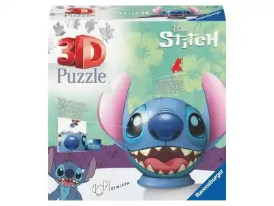 Ravensburger Puzzle Ball - Stitch with Ears (76) | Nästan slut