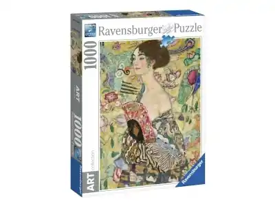 Ravensburger Art Collection - Lady With a Fan, Gustav Klimt (1000) - Toppsäljare