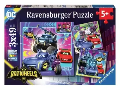 Klar att skickas - Ravensburger DC Batwheels - Calling All Batwheels! (3 x 49)