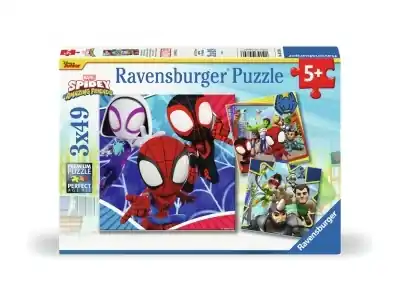 Ravensburger Marvel Spidey Amazing Friends - Spidey‘s Adventures (3 x 49) - Försäljningssuccé