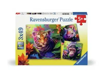 Enkel beställning | Ravensburger Jungle Babies (3 x 49)