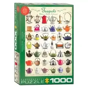 Direkt från fabriken | EuroGraphics Teapots (1000)