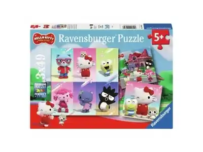 Ravensburger Hello Kitty - Adventures in Cherry Town (3 x 49) | Utförsäljning