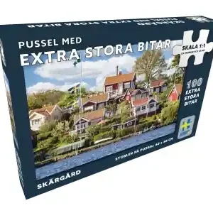 Svenskapussel Skärgård - extra stora bitar (100) | Rekommenderas
