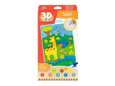 Skaffa nu - Galt 3D-Målning (3D Paint-It) - Safari