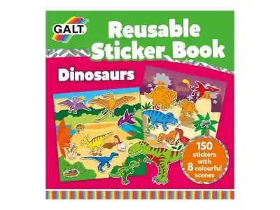 Reapris | Galt Reusable Sticker Book - Dinosaurs