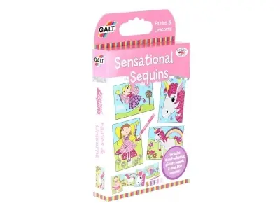 Galt Sensational Sequins - Paljettbilder, Féer & Enhörningar - Ny lansering