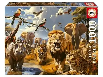 Educa Wild Animals (1000) | Fabrikspris