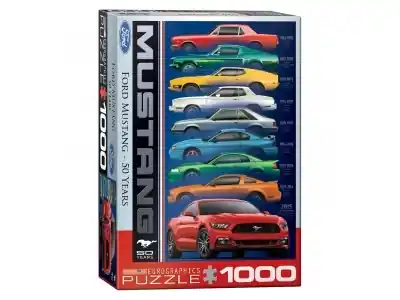 EuroGraphics Ford Mustang - 50 Years (1000) | Gratis retur