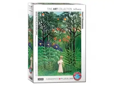 EuroGraphics Henri Rousseau - Woman Walking in Exotic Forest (1000) - Sista chansen