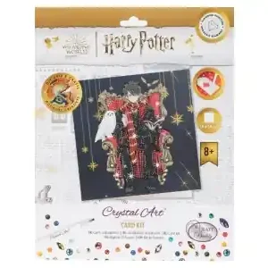 Craft Buddy Crystal Card Kit - Harry and Hedwig | Tidsbegränsat erbjudande