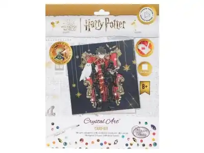 Craft Buddy Crystal Card Kit - Harry and Hedwig | Tidsbegränsat erbjudande