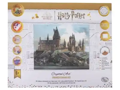 Spara nu - Craft Buddy Framed Canvas Kit - Hogwarts Castle