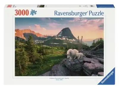 Kundfavorit - Ravensburger Stefan Hefele - Alpine Goat with Baby (3000)