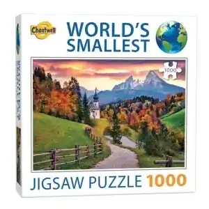 Premiumkvalitet | Cheatwell World‘s Smallest - Bavarian Alps, Germany (1000)
