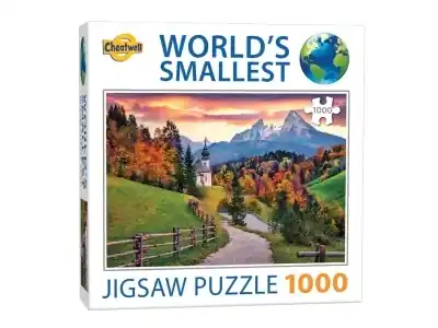 Premiumkvalitet | Cheatwell World‘s Smallest - Bavarian Alps, Germany (1000)