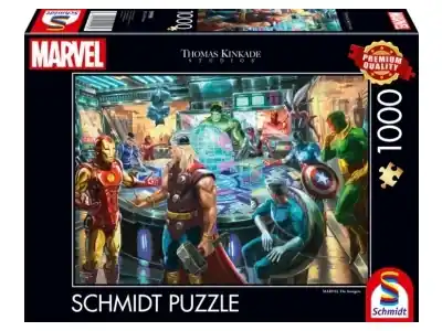 Schmidt Thomas Kinkade Studios - Marvel, The Avengers (1000) | Prissänkt