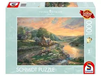 Schmidt Thomas Kinkade Studios - Daybreak at Emerald Valley (1000) | Rea