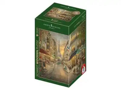 Schmidt Wooden Träpussel - Thomas Kinkade Studios, Paris Café (1000) | Mycket uppskattad