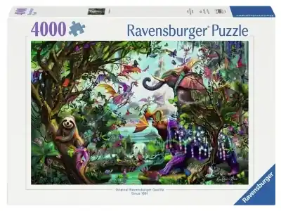 Tidsbegränsat erbjudande - Ravensburger Rose Cat Khan - Tropical Dragons (4000)