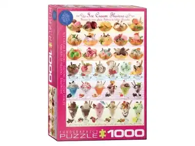 EuroGraphics Ice Cream Flavors (1000) - Sänkt pris