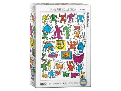 I lager - EuroGraphics Keith Haring (1000)