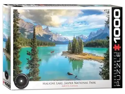 EuroGraphics Maligne Lake, Alberta (1000) - Nästan slut