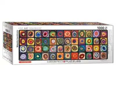 EuroGraphics Panorama - Kandinsky - Color Study of Squares (1000) - Kanonerbjudande