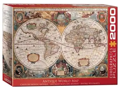Mycket populär - EuroGraphics Antique World Map (2000)